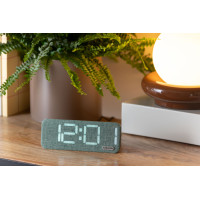Digitálny budík Roanne LED Karlsson KA6154GR, zelená